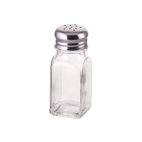 Salt & Pepper Shaker, Square, 2 oz